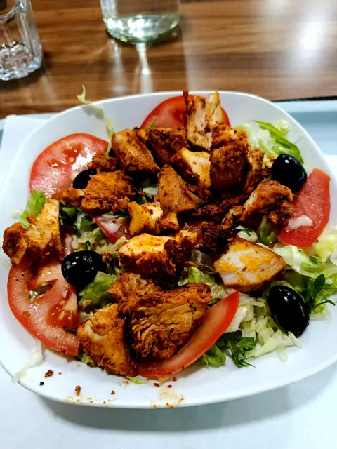 Salade césar chez Le Bab'So, photo prise par un client